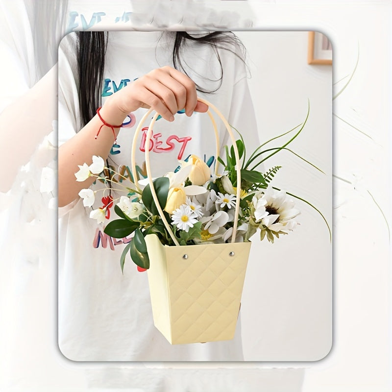 Lot de 10 sacs en papier pour fleurs