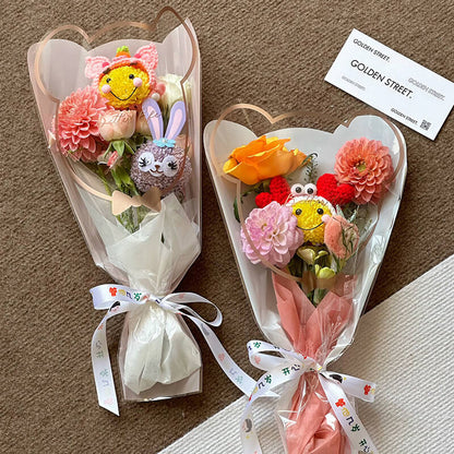 Cartoon Flower Packaging Bag