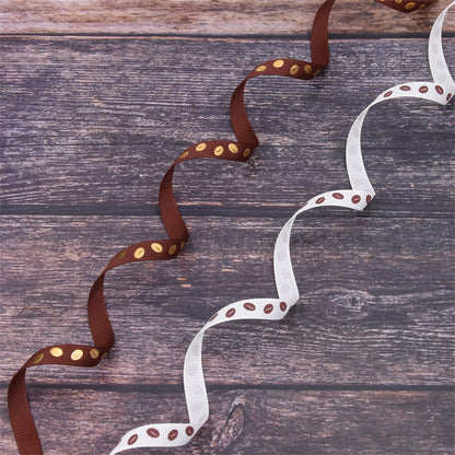 Coffee Bean Printed Ribbons