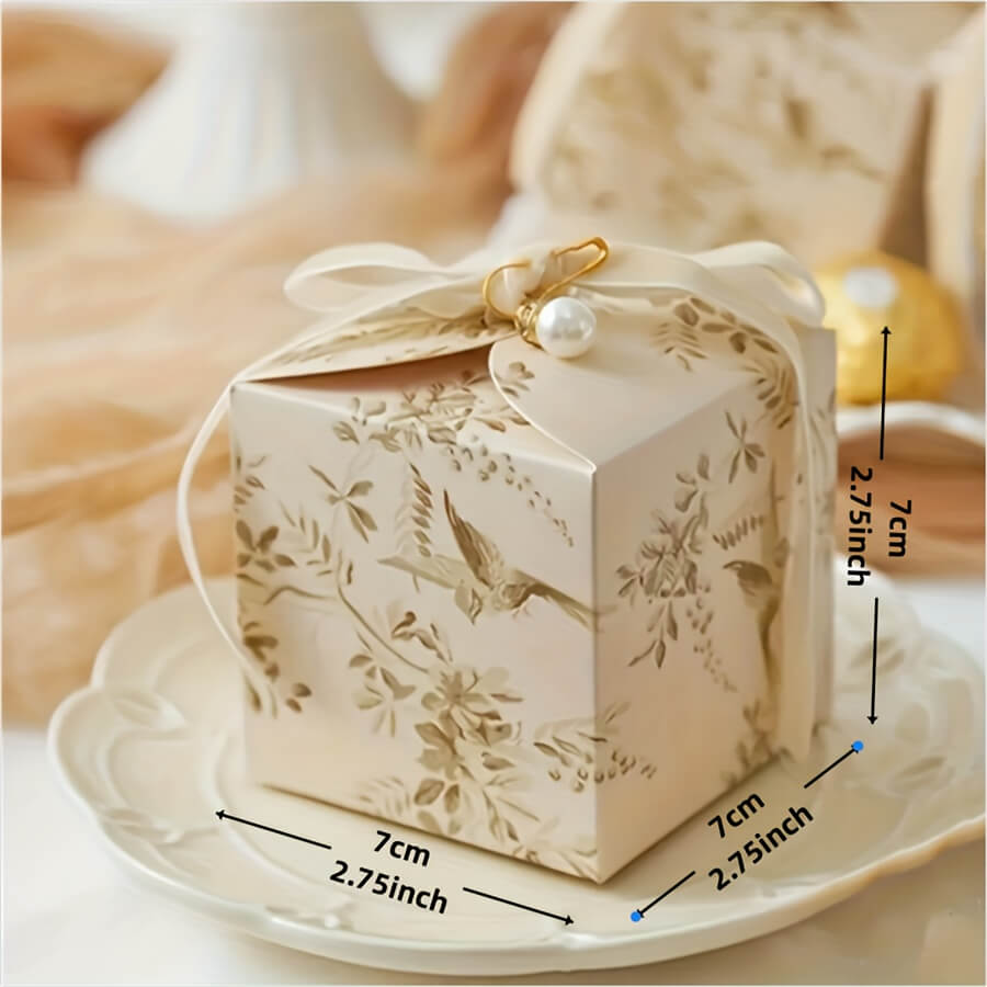 Guest Wedding Romantic Candy Paper Box