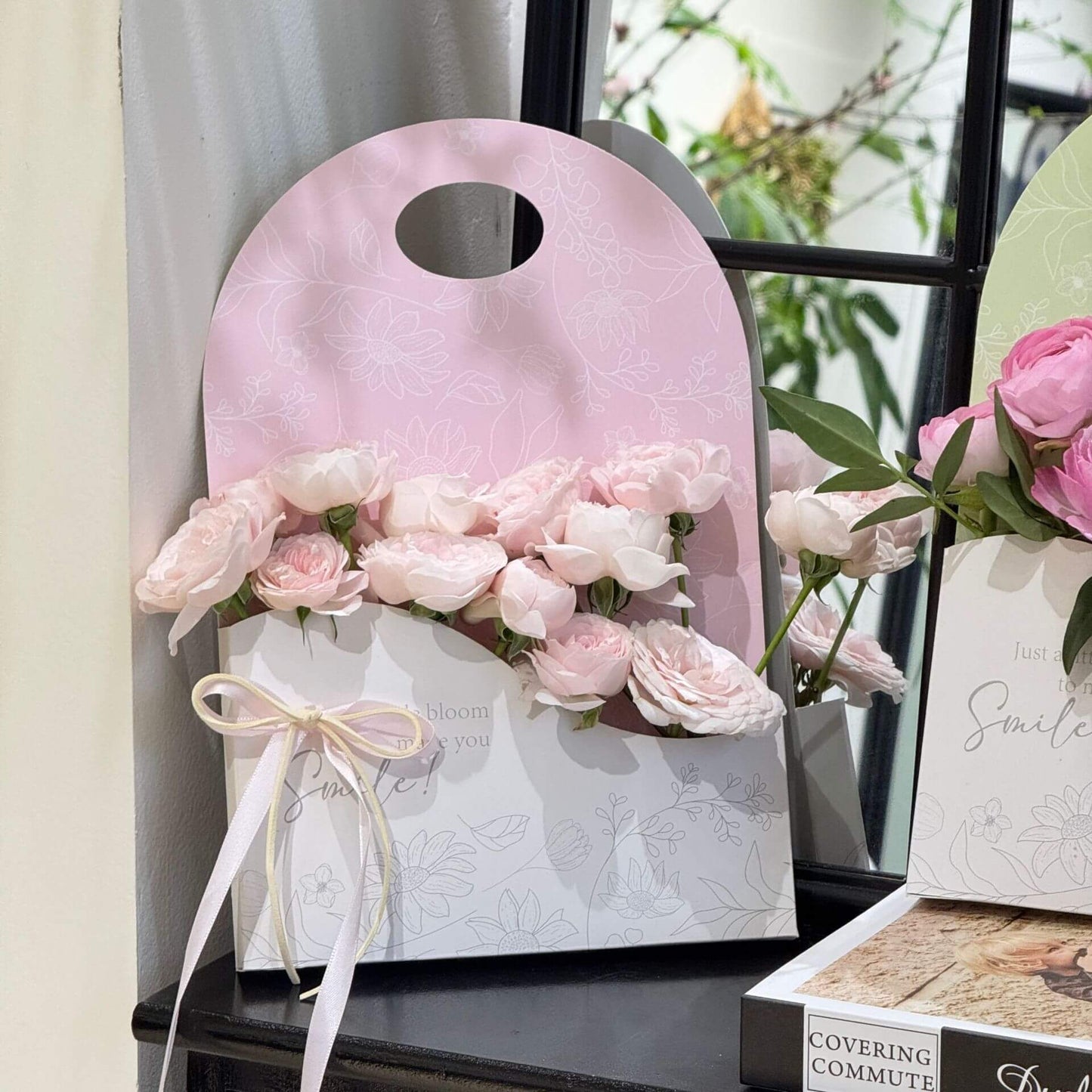 Flower Carrying Tote Bag