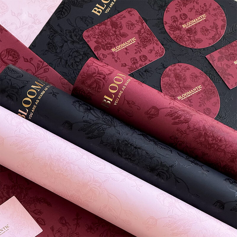 Boîte à fleurs ronde en velours 