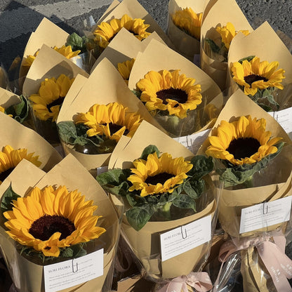 Newspaper Flower Wrapping Paper, 19.7''x27.6 Inch, 30 Sheets