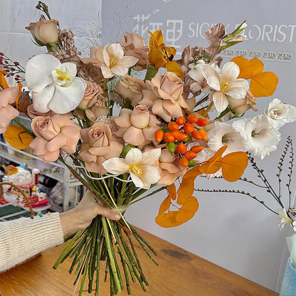 Spiral Bouquet Holder