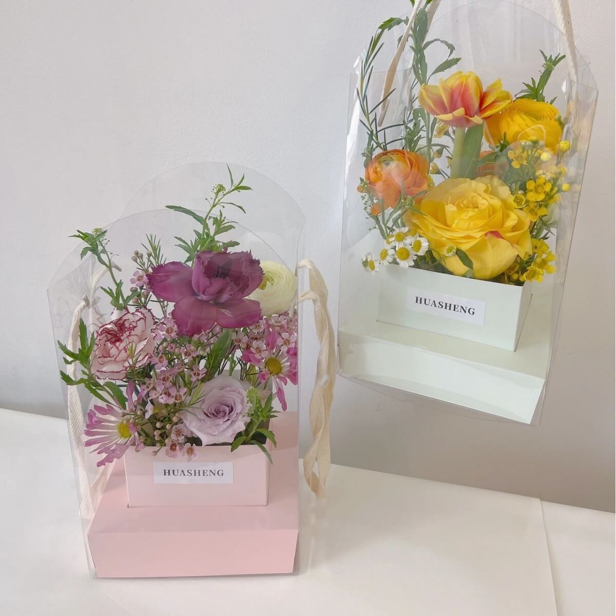 Square Transparent Flower Box