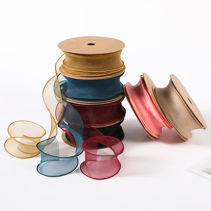 Fishtail Wave Bubble Ribbon, 4cm x 10 Yards