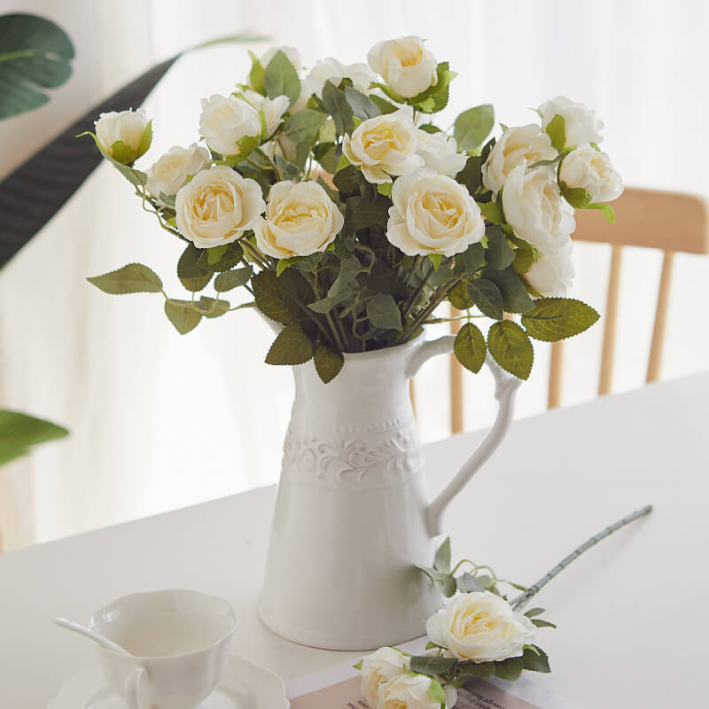 17'' Silk Peony Bouquet - 3 Heads