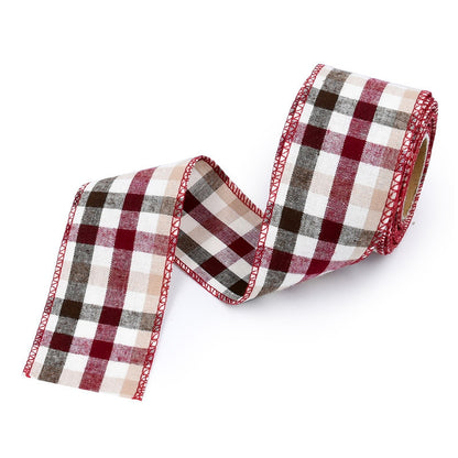 Classic Plaid Ribbon, 1.96 Inch × 5 Yards