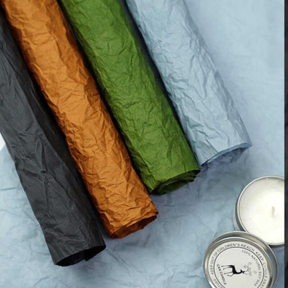 Caja de flores redonda de terciopelo 