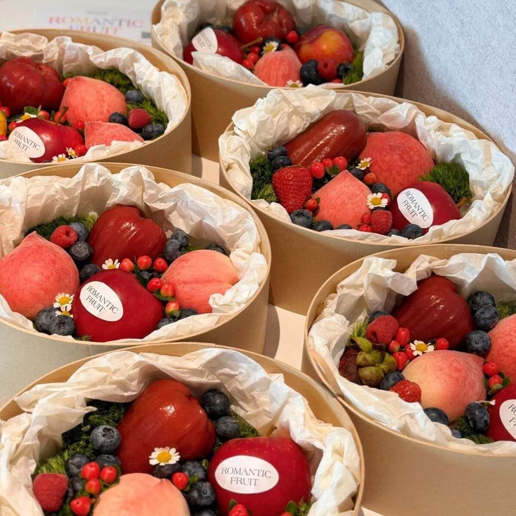 Kraft Paper Flower Gift Box