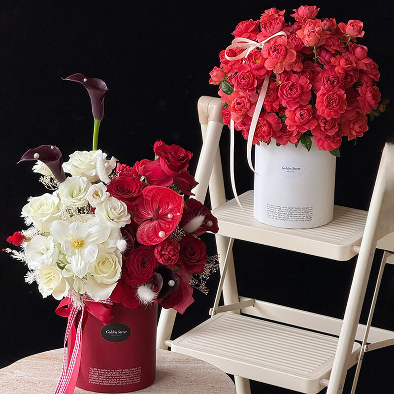 Boîtes en forme de cœur à 2 niveaux