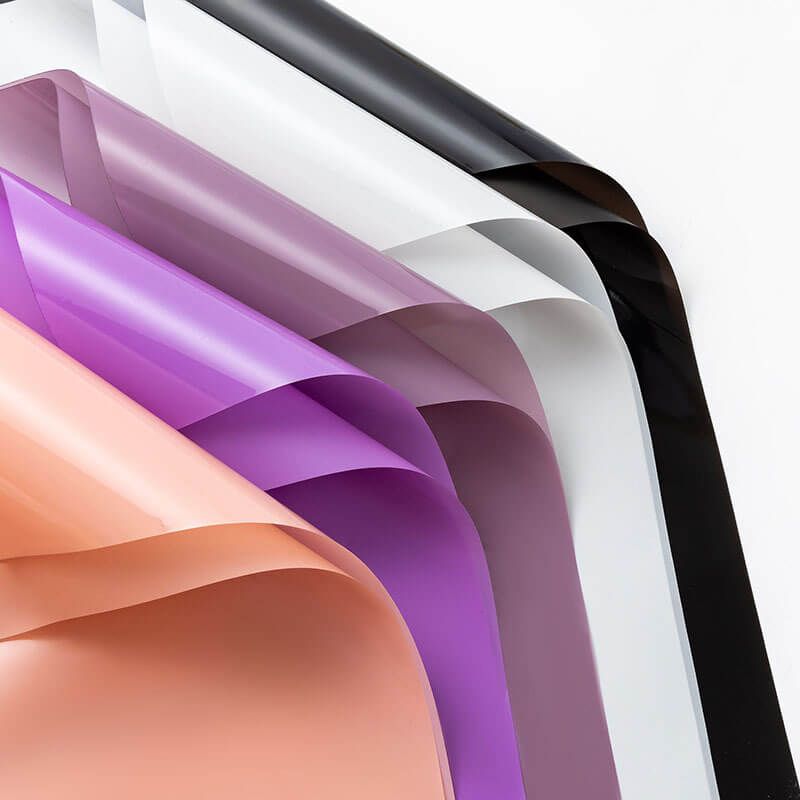 Flower Wrapping Paper, 22.5 × 22.5 Inch, 20 Sheets