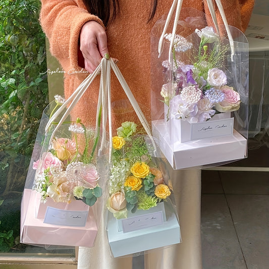 Transparent PVC Flower Box