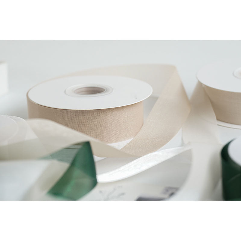 Glossy Organza Ribbon, 2.5 cm × 39 Yards