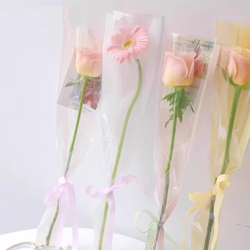 Flower Carrying Purse, 4.9 × 1.5 × 17.7 Inch, 50 Pcs