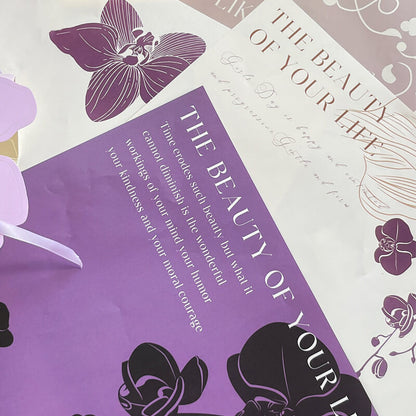 Tulip Bouquet Gift Paper, 14 × 19.7 Inch, 10 Sheets