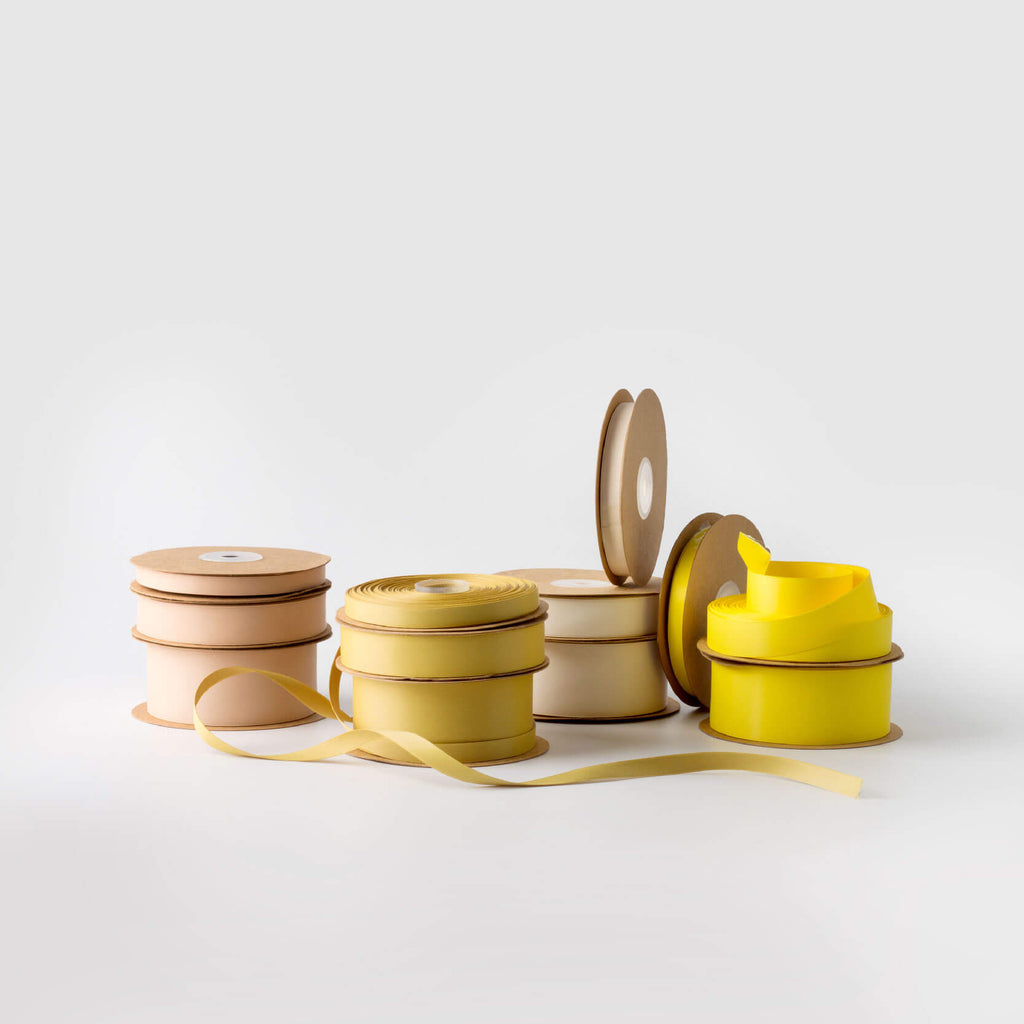 Matte Double-sided satin Ribbon, 3.8 cm × 10 Yards