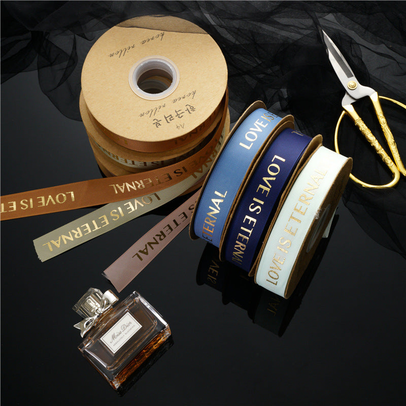 Threaded Bow Tie Ribbon, 0.98×50 Yards