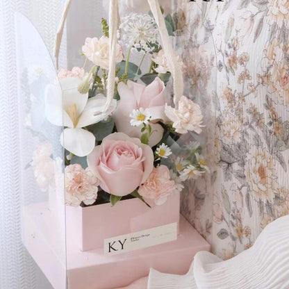 Square Transparent Flower Box