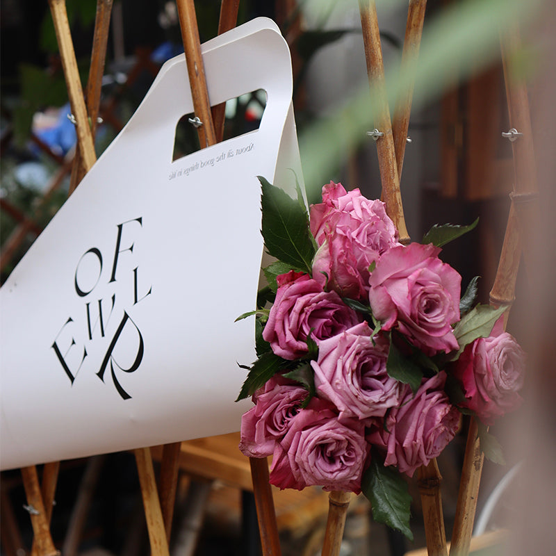 Korean Flower Sleeves, 10pcs