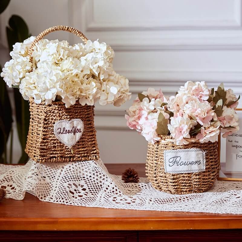 12.5” Hydrangea Bunch - 6 Heads