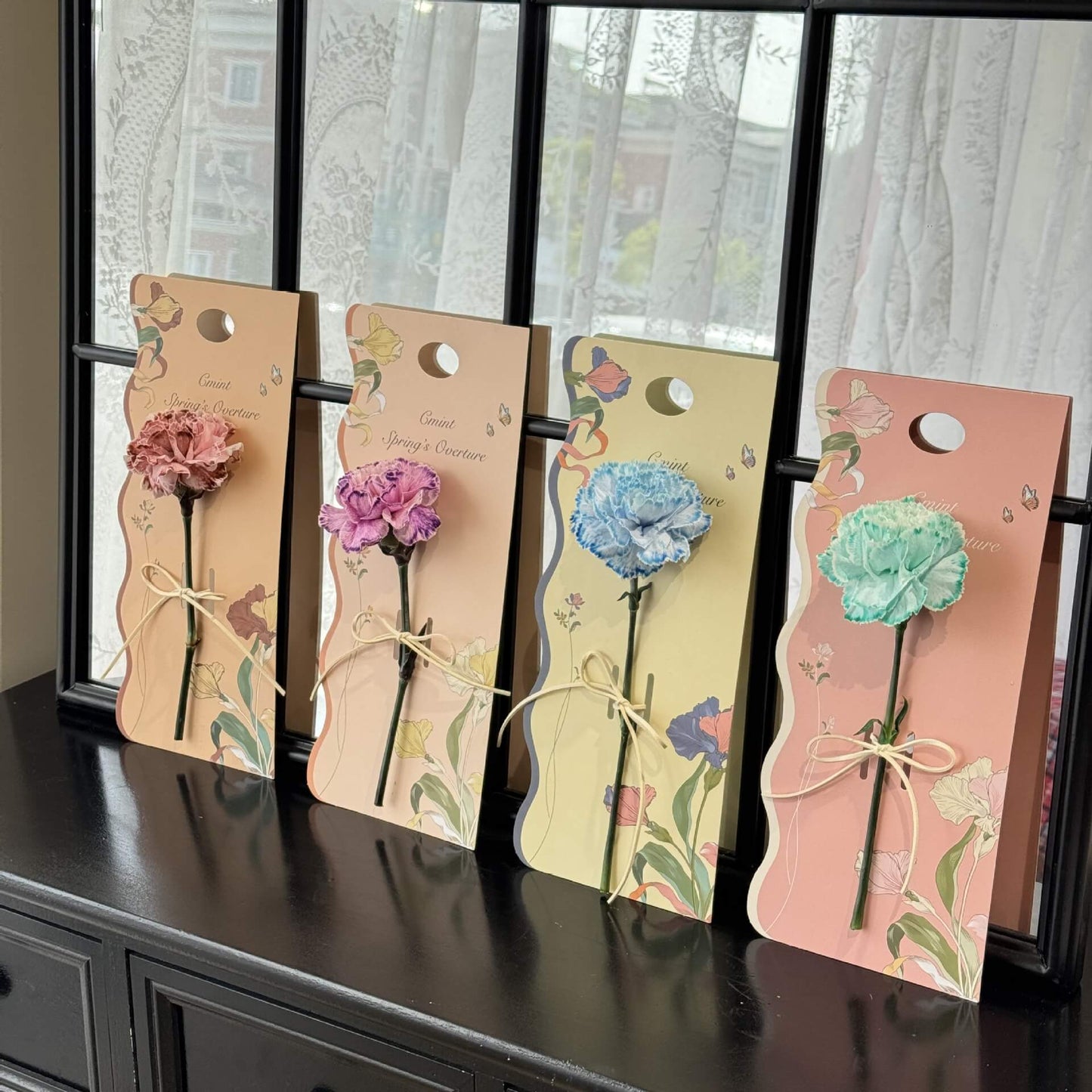 Single Bouquet Flower Card