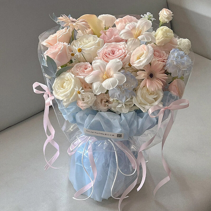 Lined Bouquet Paper, 19.6 × 27.6 Inch, 38 Sheets