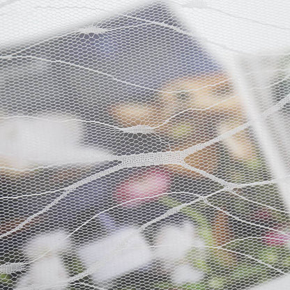 Caja de flores redonda de terciopelo 