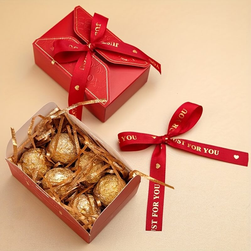 Caja de regalo cuadrada de papel para hornear, hecha a mano, con forma de jabón