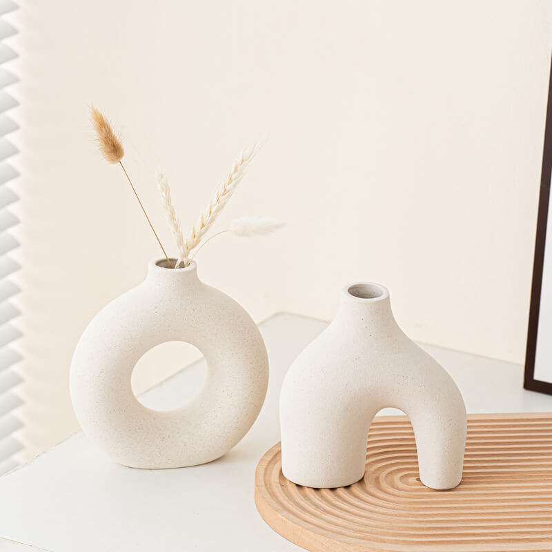 Modern Nordic Boho Vase Set