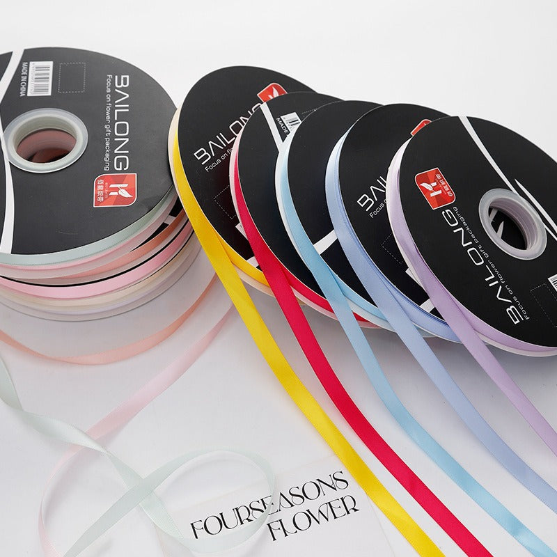 Double-sided Polyester Ribbon, 0.39 inch x 100 Yards