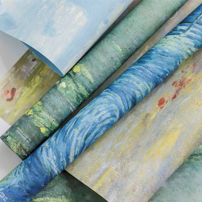 Boîte à fleurs ronde en velours 