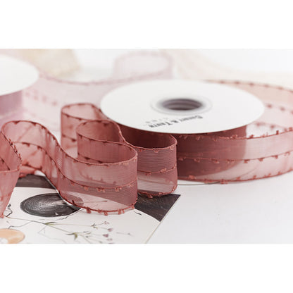 Double Yarn Ribbon, 2.5 cm × 9 Yards