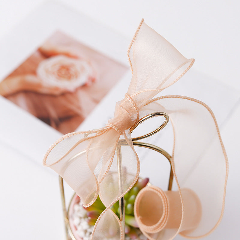 Fishtail Wave Bubble Ribbon, 4cm x 10 Yards