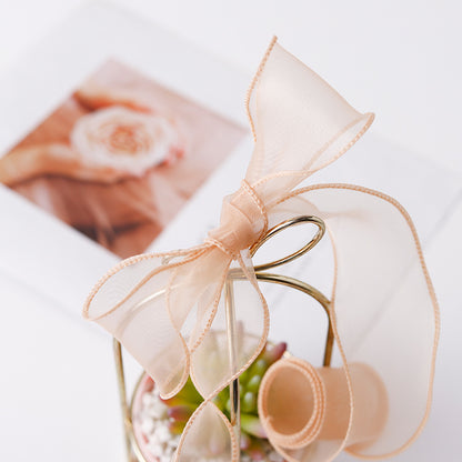 Fishtail Wave Bubble Ribbon, 4cm x 10 Yards