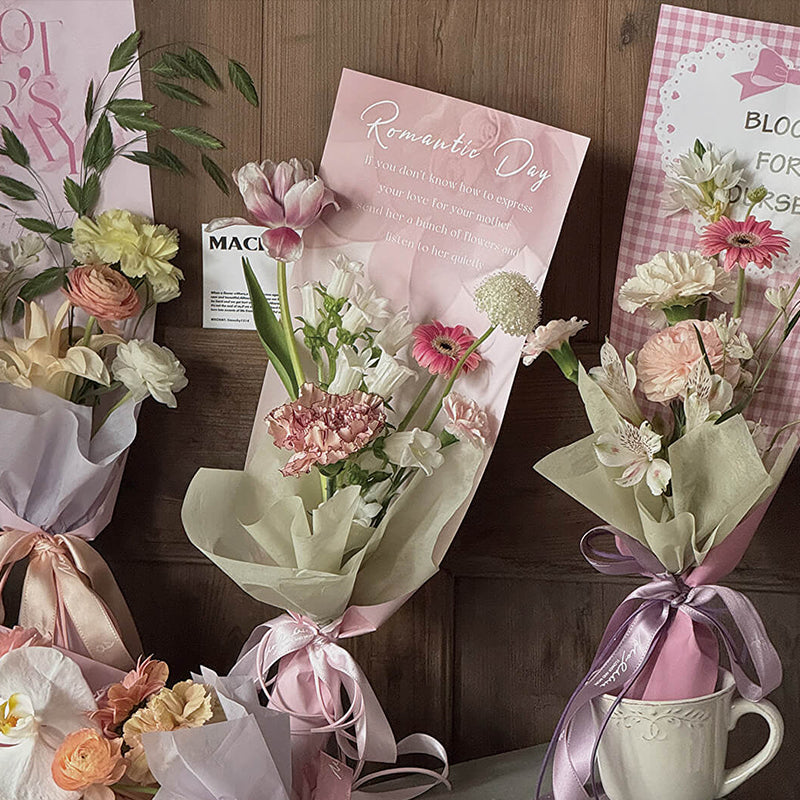 Flower Poster Paper, 7 × 20.8 Inch, 10 Sheets