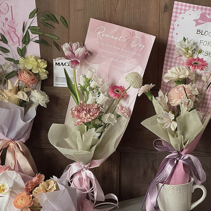 Flower Poster Paper, 7 × 20.8 Inch, 10 Sheets