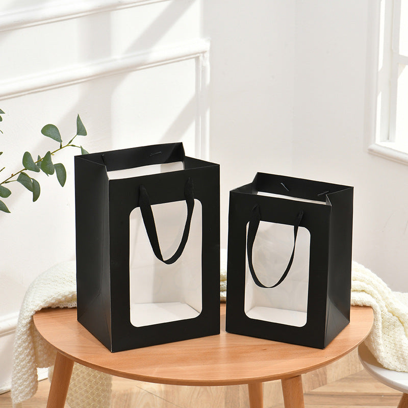 Hand Flower Gifts Bag