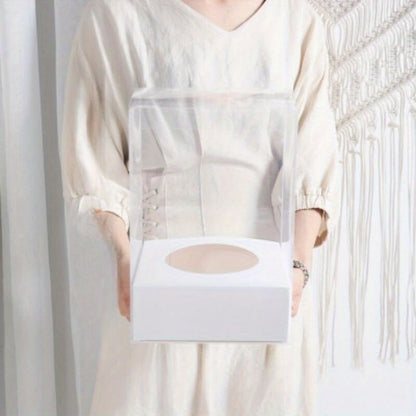 Sacs en papier à fleurs simples, 10 pièces