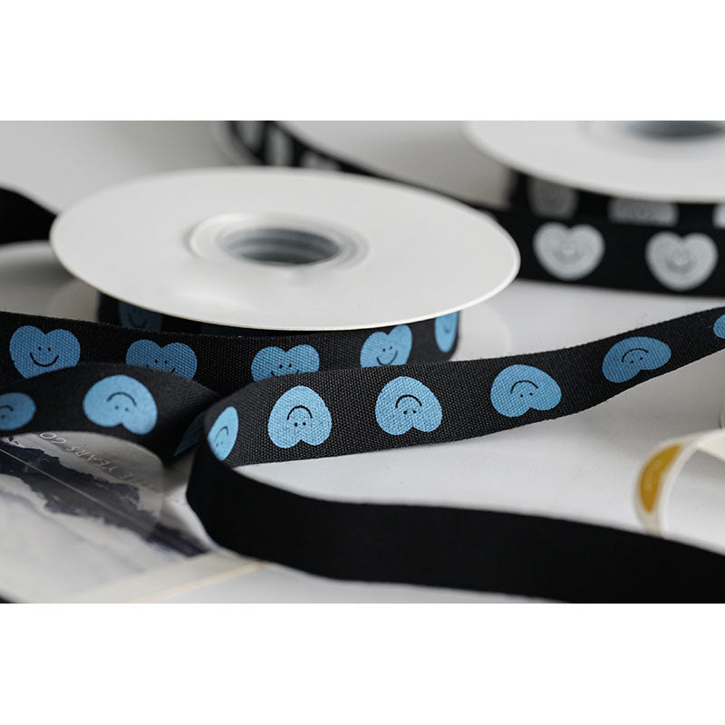 Cotton Wrapping Ribbon, 1.5 cm × 12 Yards