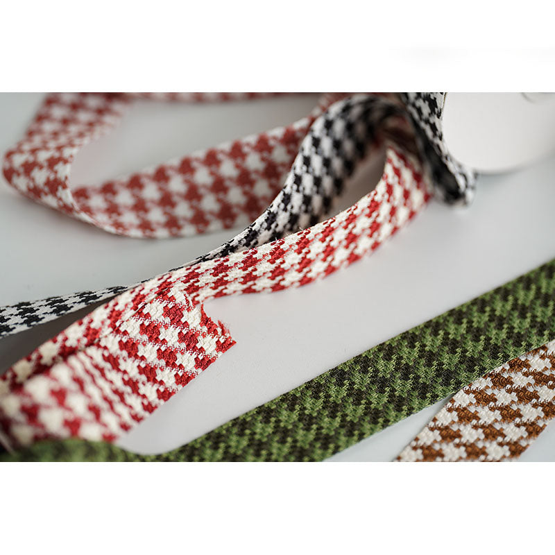 Cotton Ribbon, 2.5 cm × 9.9 Yards