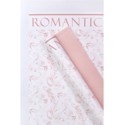 Art Flowers Wrapping Paper, 22.7 ×  22.7 Inch, 20 Sheets