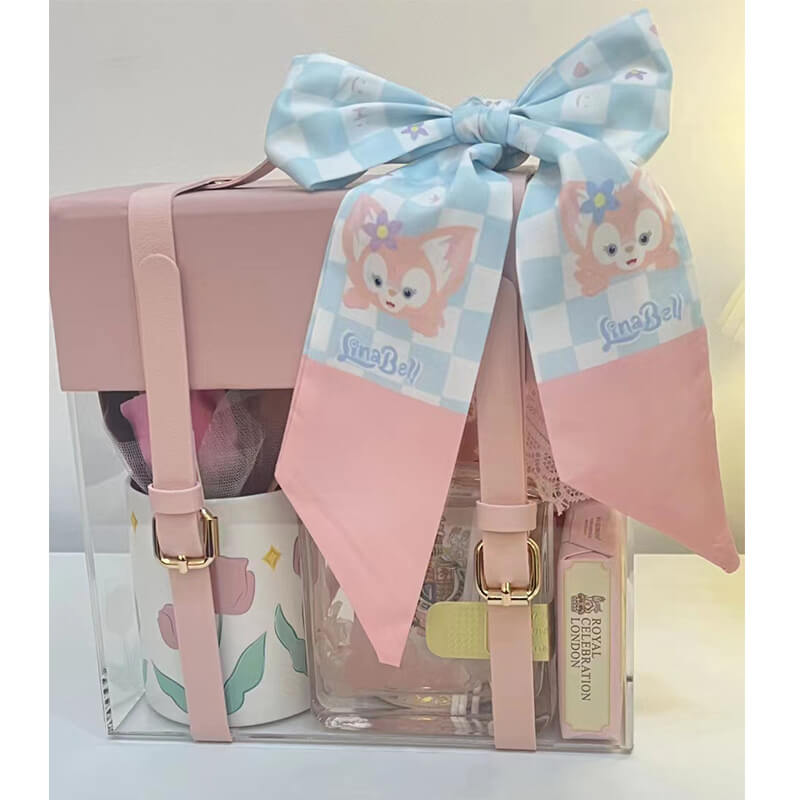 Boîte à fleurs ronde en velours 