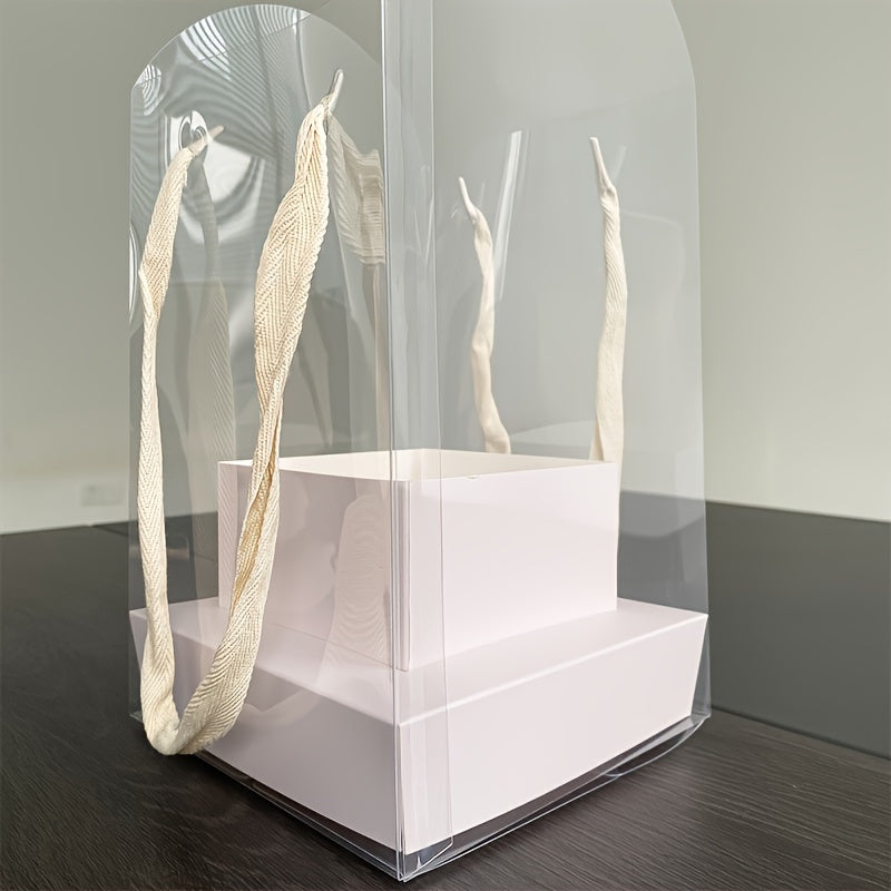 Transparent PVC Flower Box