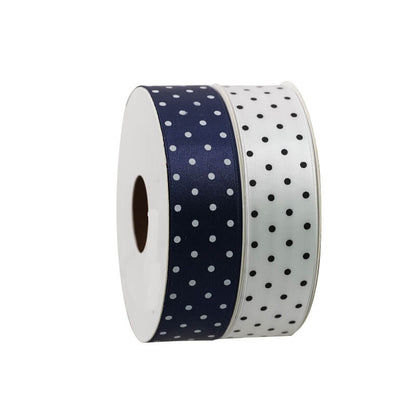 Polka Dot Packaging Ribbon, 2.5 cm × 9 Yards