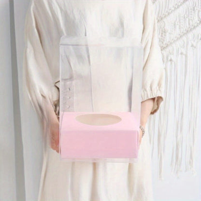 Sacs en papier à fleurs simples, 10 pièces