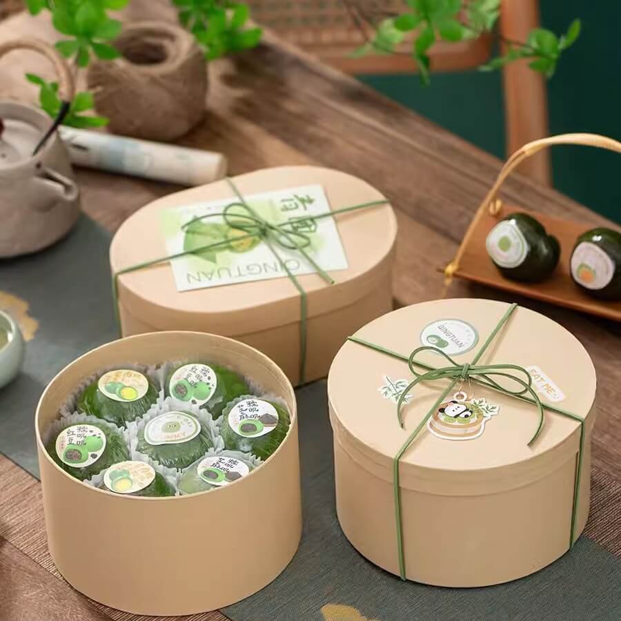 Kraft Paper Flower Gift Box