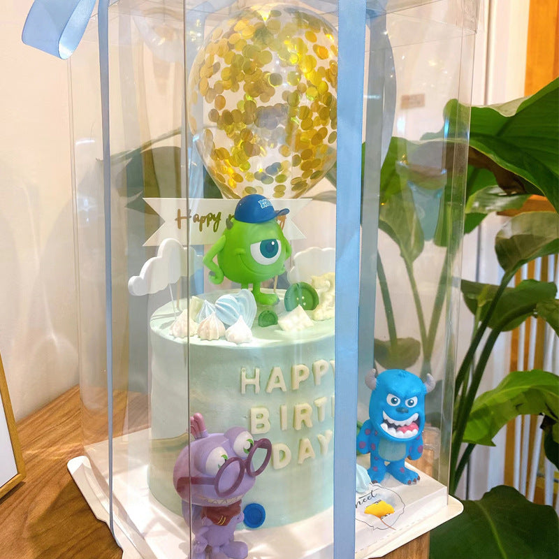 Bolsa de papel portátil para arreglos florales en forma de corazón, 10 unidades