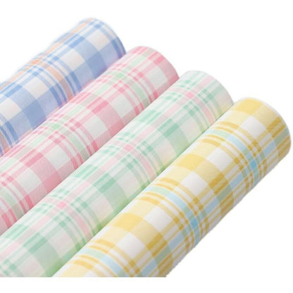 Plaid texture Paper, 22.5 × 22.5 Inch, 20 Sheets