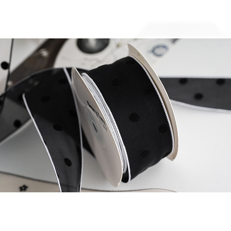 Black Velvet Vintage Ribbon, 1.5 Inch × 15 Yards